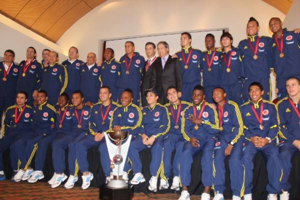 Selección Colombia sub-20 campeona del Sudamericano