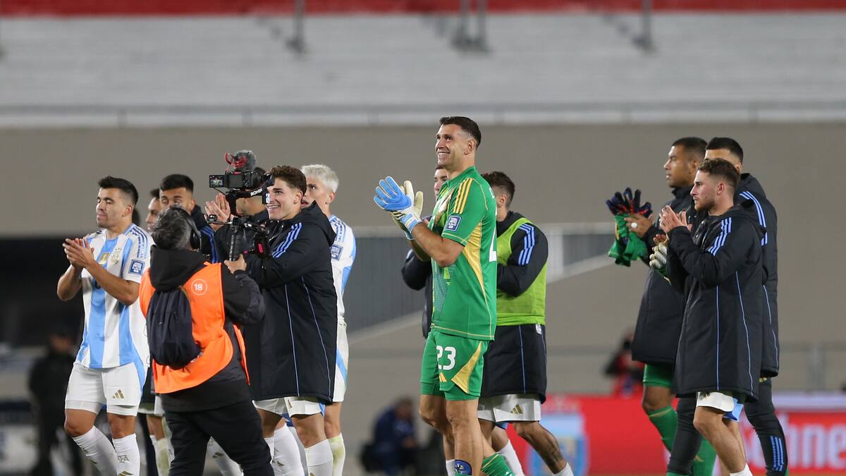 Con el regreso de Dibu Martínez, Argentina dio a conocer los convocados para Eliminatorias