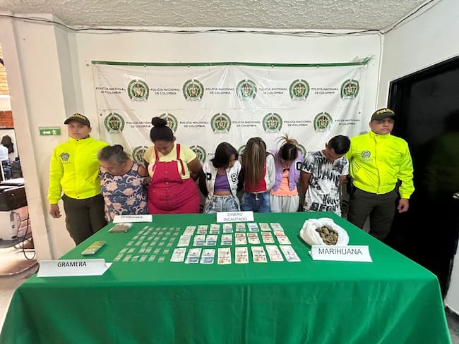 Conformada por dos gemelas, una anciana de 73 años. Foto Policía Huila.