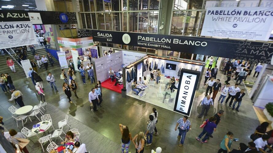 Con expectativas de negocio de USD $326M cerró Colombiatex de las Américas 2017. Foto: Colprensa