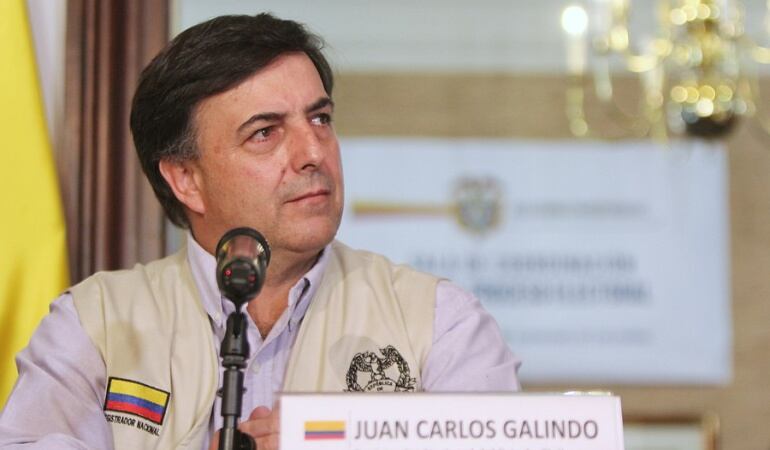 Juan Carlos Galindo registrador Nacional