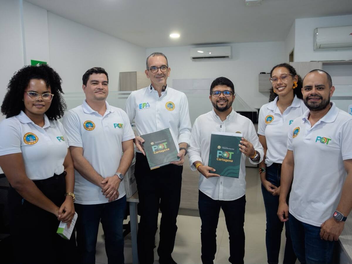 Nuevo POT de Cartagena fue radicado ante las autoridades ambientales