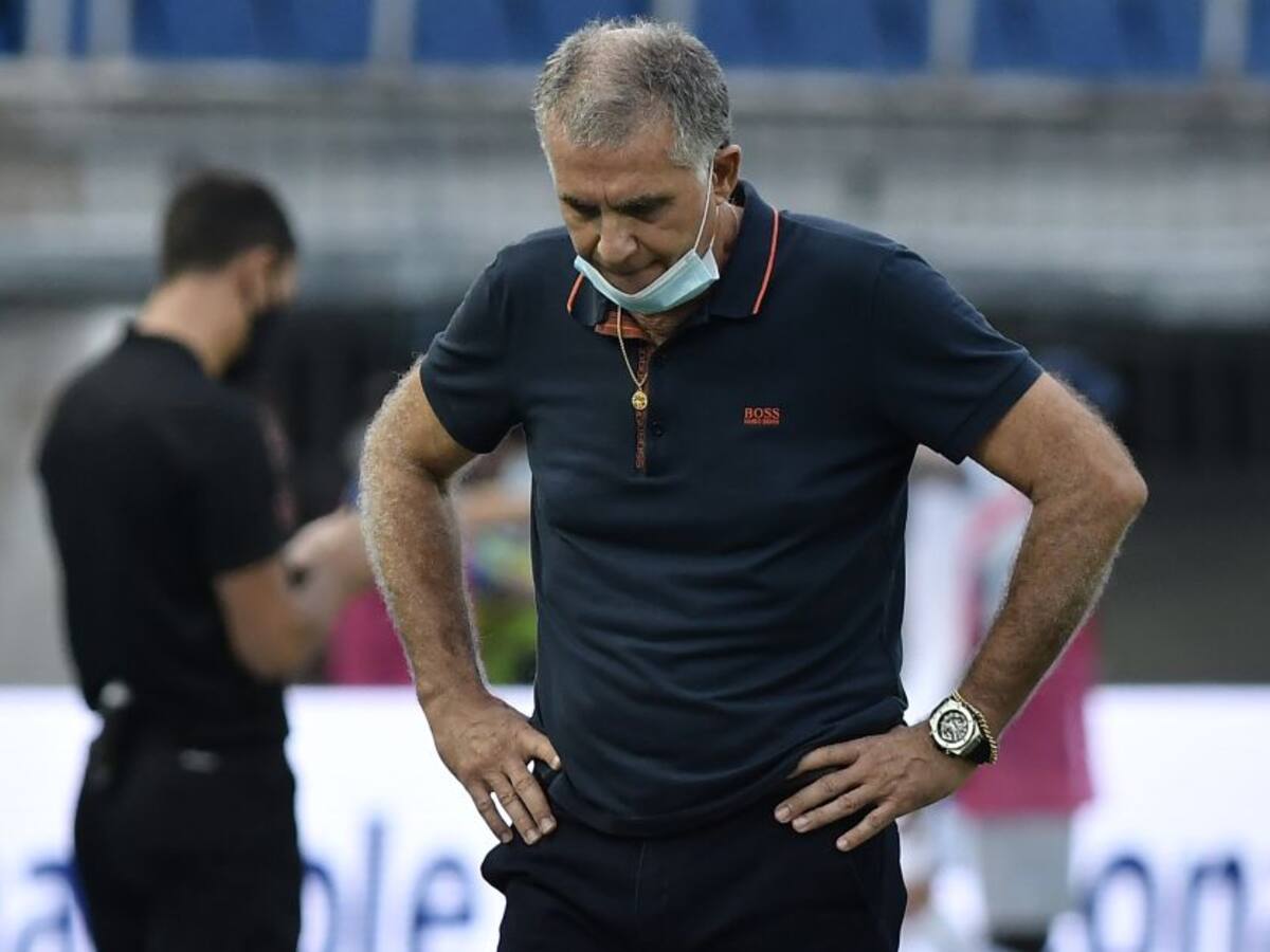 Carlos Queiroz: "Nos hicieron tres goles cuando controlábamos el juego"