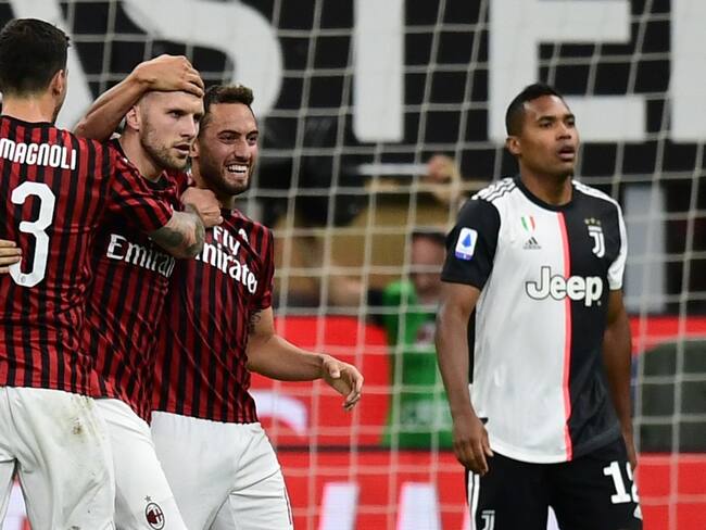 Milan venció a la Juventus en un partidazo lleno de goles