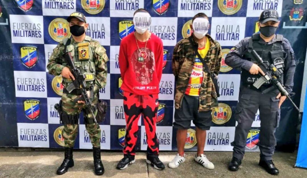  Capturados por el delito de secuestro extorsivo.