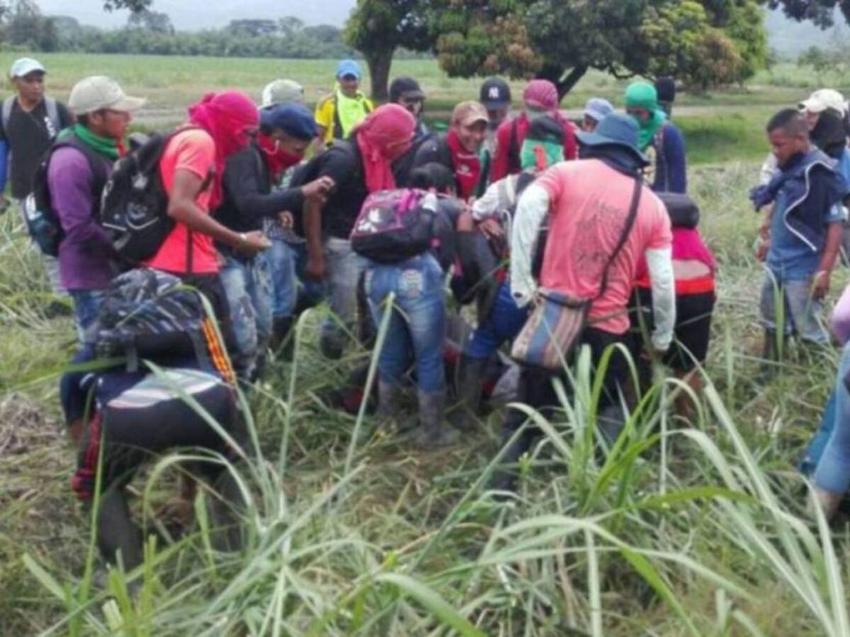 Denuncian presencia de encapuchados en Risaralda, en límites con el Chocó
