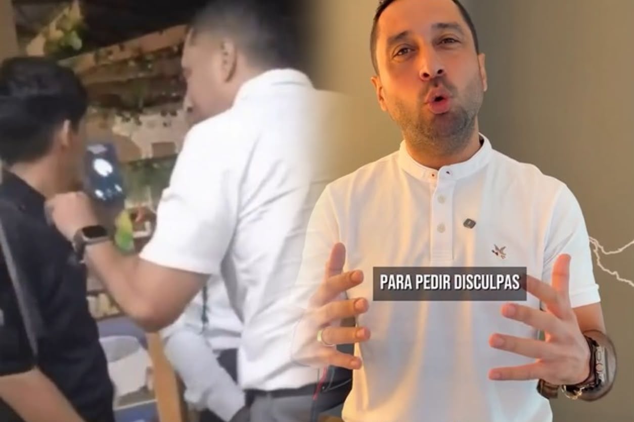 Concejal de Cúcuta, Carlos Dueñas, pide disculpas después de insultar a un joven en un supermercado.