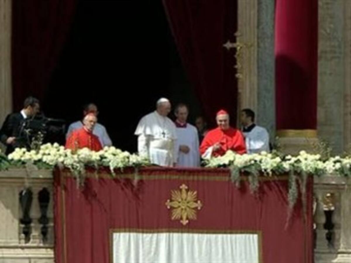 Papa Francisco pide la paz en Siria, Península de Corea y Oriente Medio