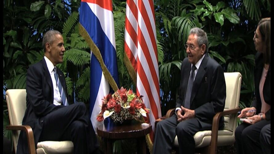 Barack Obama y Raúl Castro. Foto: Agencia EFE