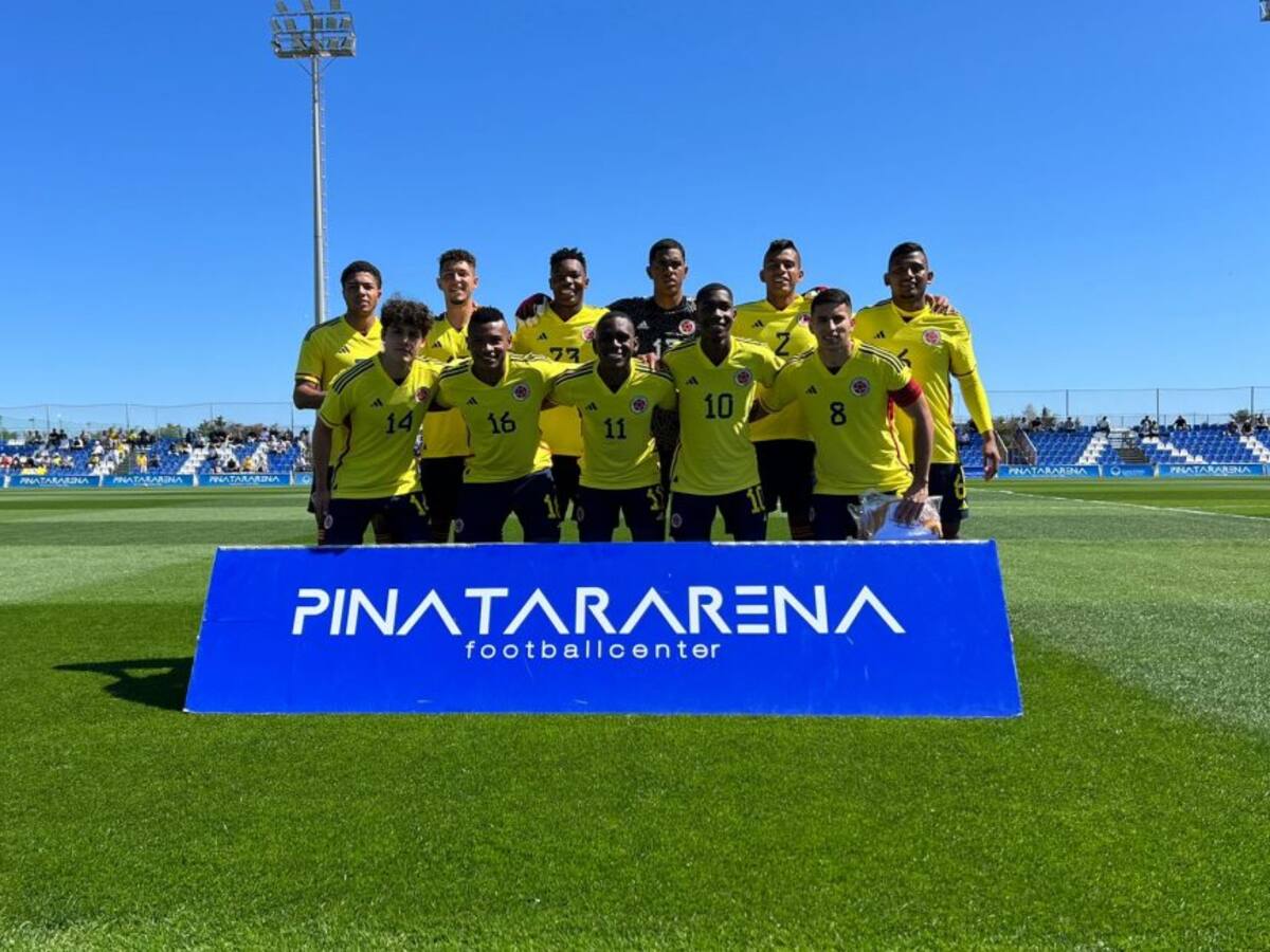 Colombia Vs. Suecia, siga el minuto a minuto del partido amistoso de la Selección Sub-20