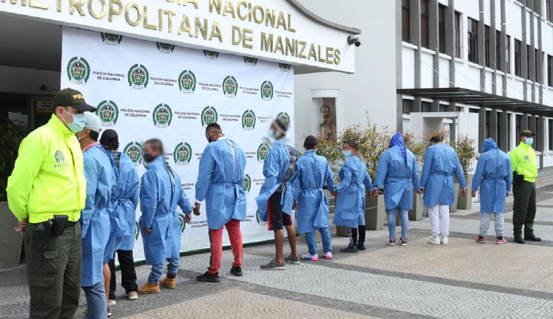 Capturas en Manizales