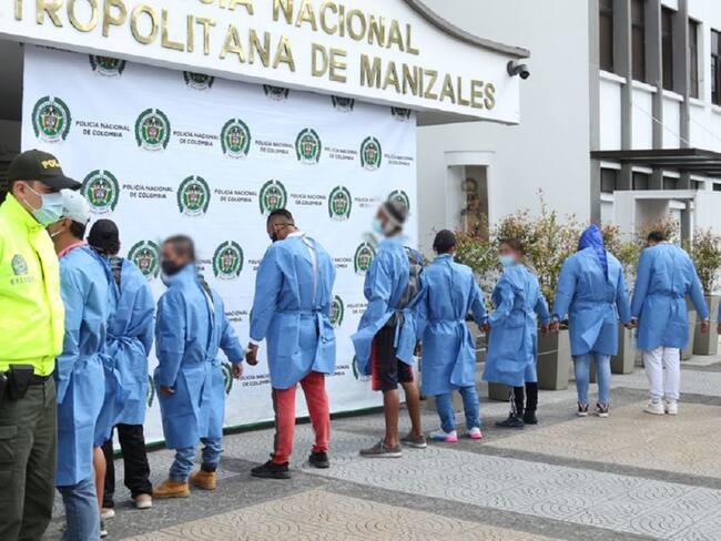 Capturas en Manizales