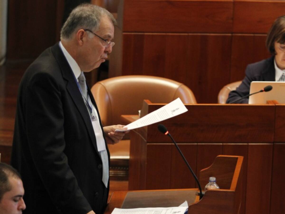 Lista la ponencia que va tumbando al procurador