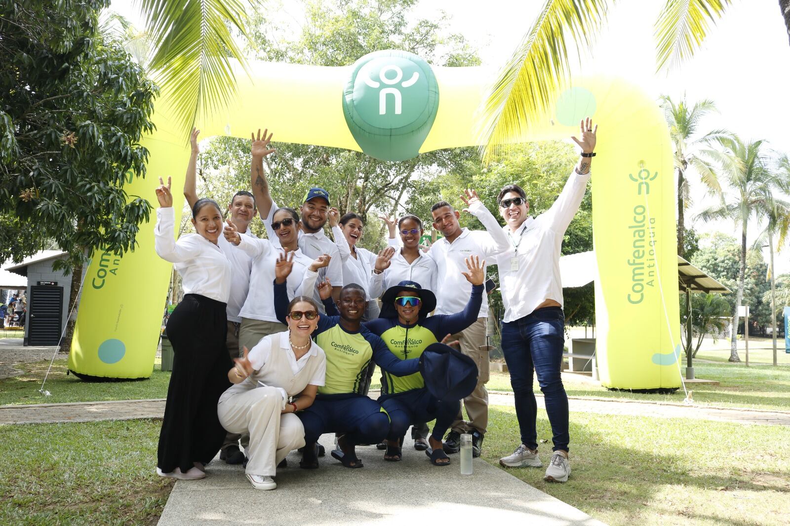 Inauguración de parque recreativo en Caucasia. Foto: Comfenalco Antioquia.