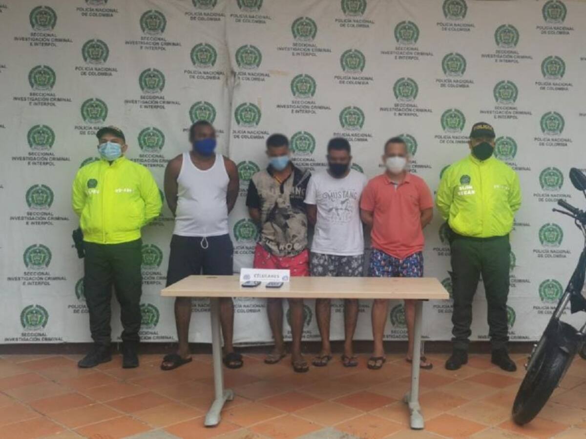 Desarticulan banda dedicada al hurto en todas sus modalidades en Cartagena