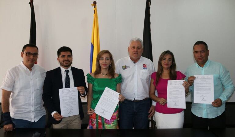 Nuevos funcionarios que fueron nombrados por el alcalde de Cúcuta