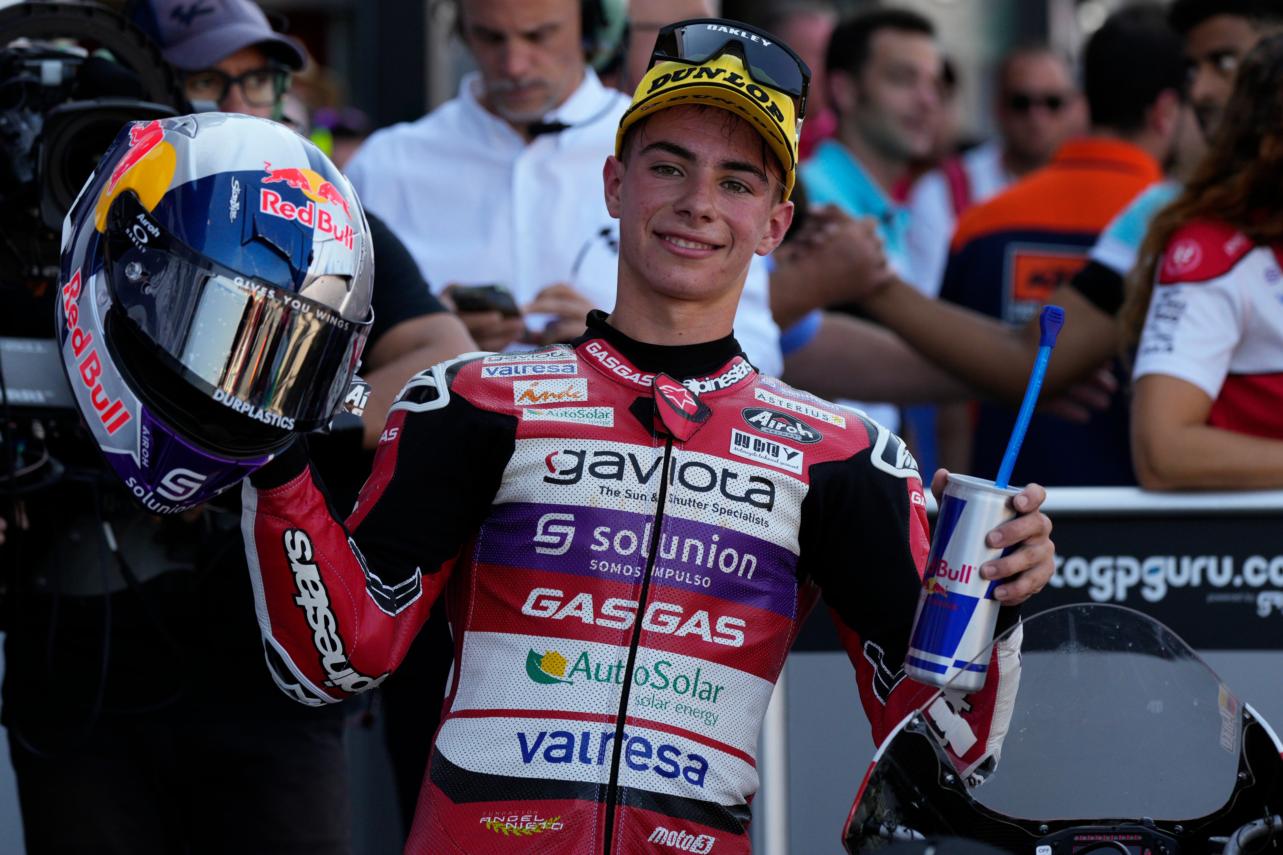 David Alonso en el Gaviota GASGAS Aspar Team (Photo by Danilo Di Giovanni/Getty Images)