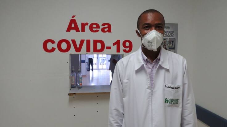 José Isaac Mosquera, jefe de urgencias del hospital San Juan de Dios