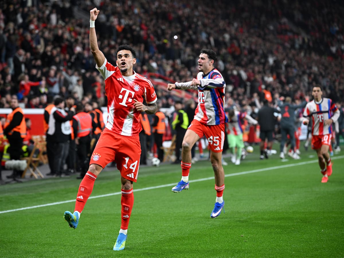 Luis Díaz sentencia en el final y mete al Bayern a la final de la DFB-Pokal
