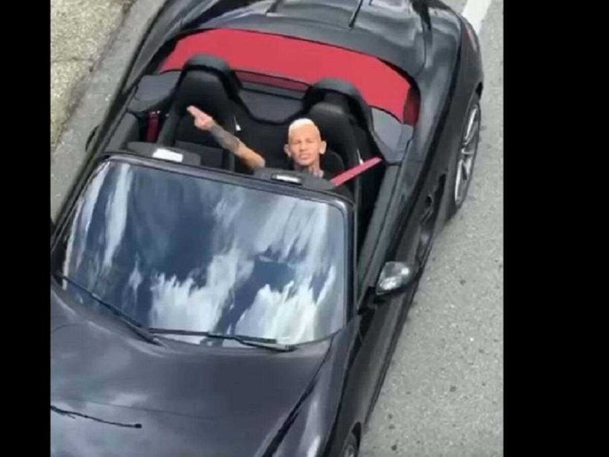“La liendra” condujo a 200 km/h en zona escolar y podría perder su licencia
