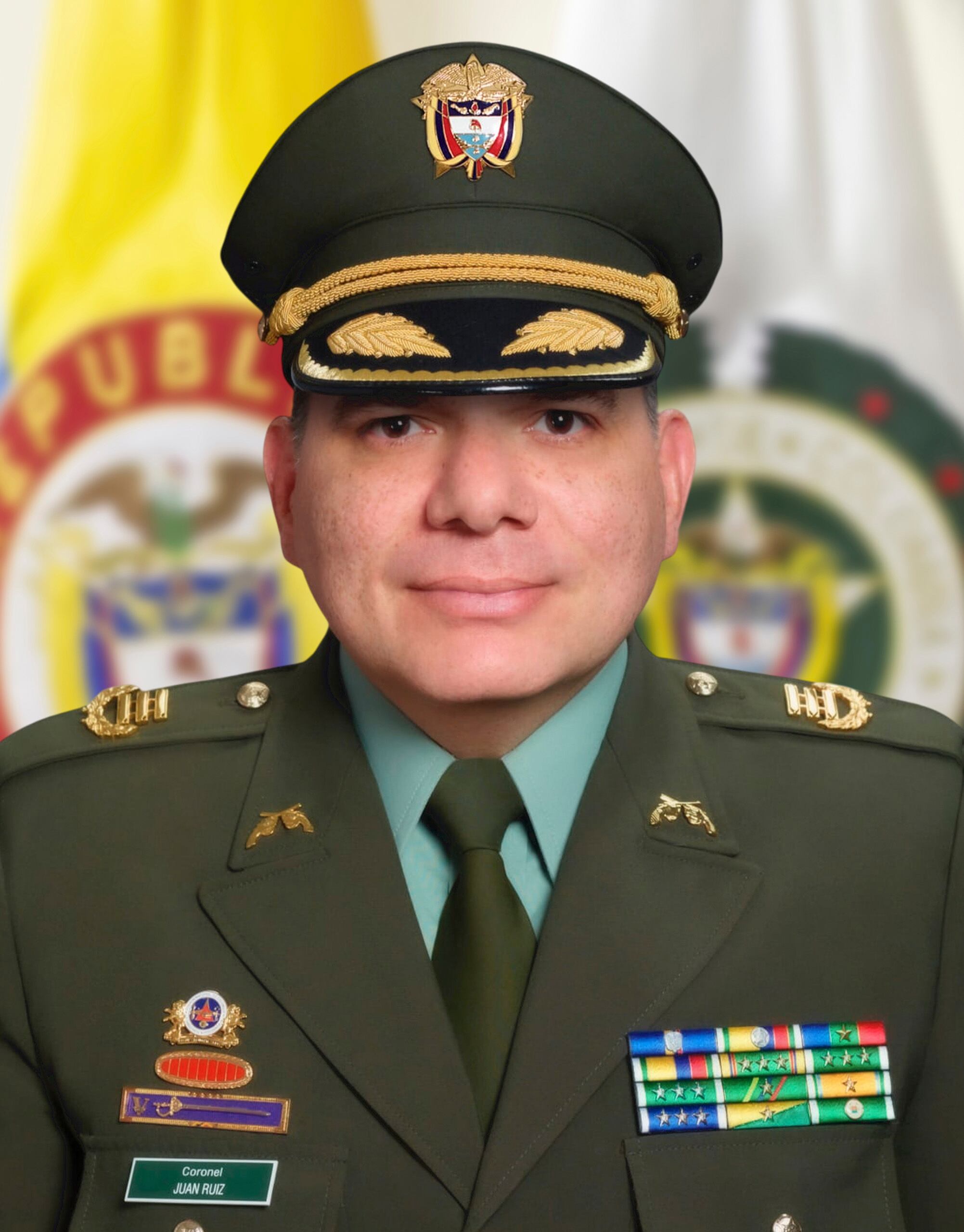 Coronel Juan Pablo Ruiz Rodríguez, nuevo comandante de la Policía Metropolitana de Cartagena.