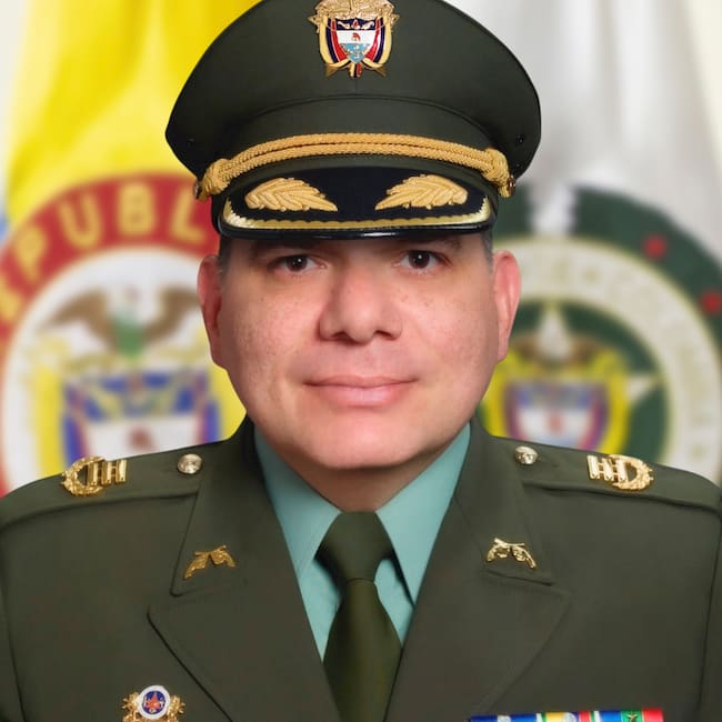 Coronel Juan Pablo Ruiz Rodríguez, nuevo comandante de la Policía Metropolitana de Cartagena.