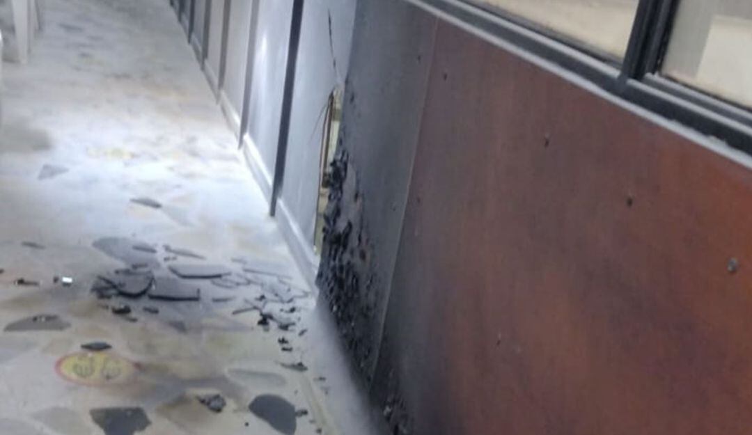 Atentado contra la empresa Rapido Tolima 