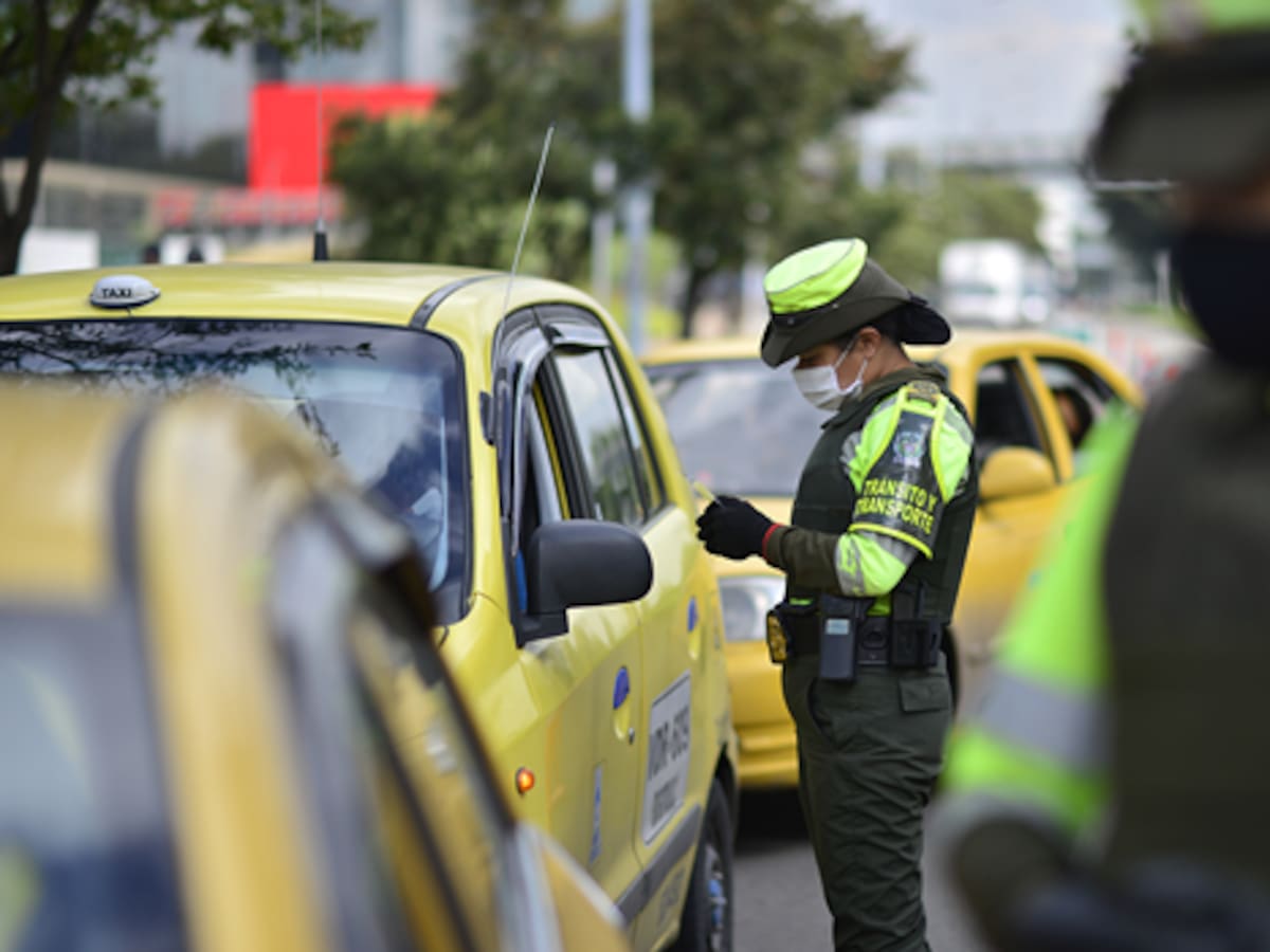 Distrito alistó dispositivo de seguridad para vigilar el paro de taxistas en Bogotá