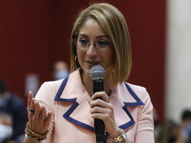 Jennifer Arias, presidenta de la Cámara de Representantes. 