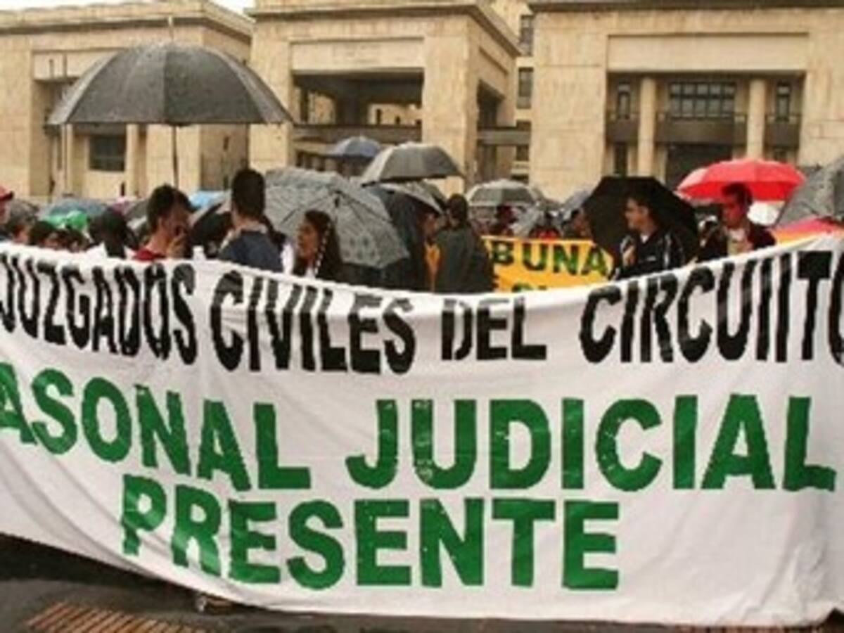 Paro judicial le costó a la Nación $65.000 millones. 168.000 audiencias no se realizaron