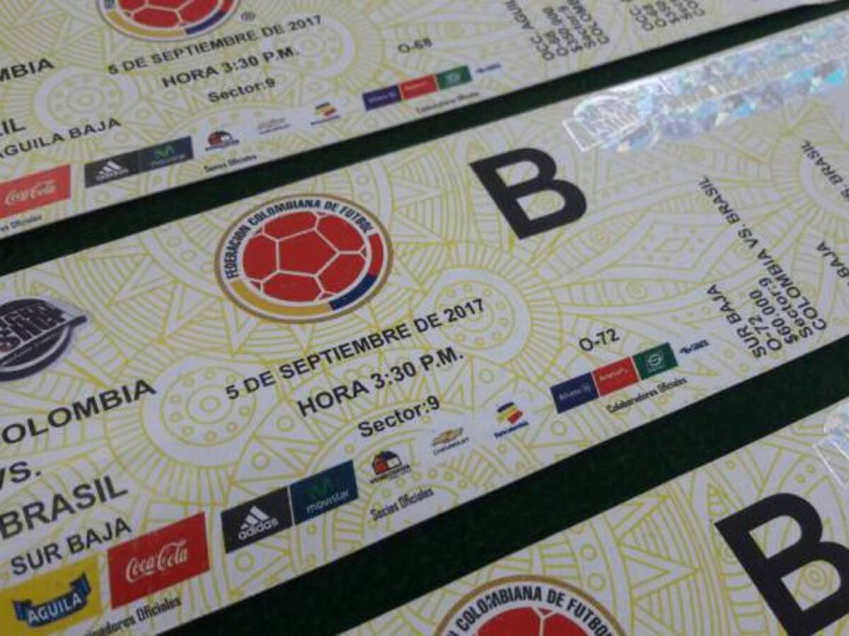 Turistas denuncian presunta estafa con boletas para el partido Colombia-Brasil