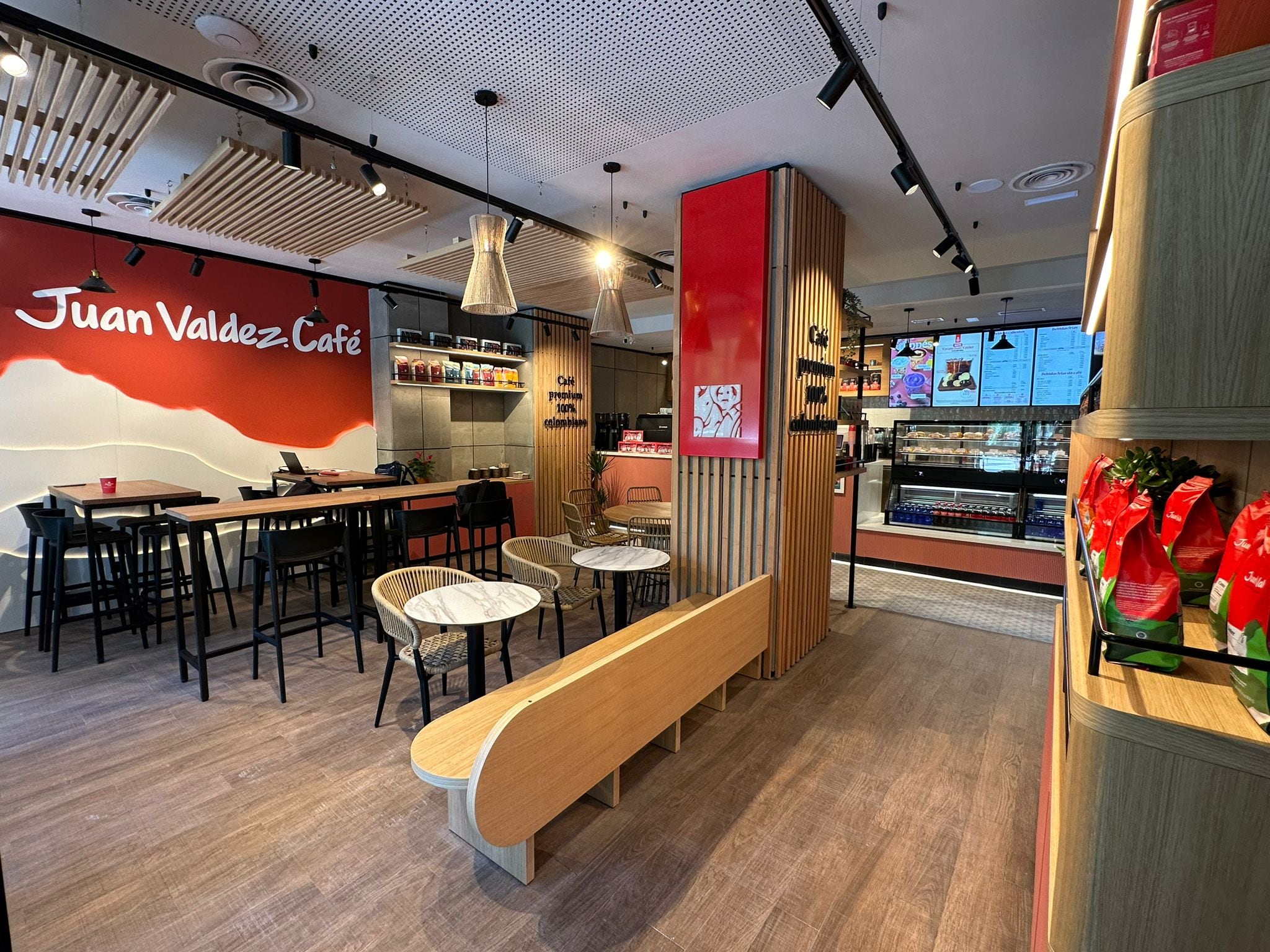 Tienda Juan Valdez en Madrid. Foto: Suministrada