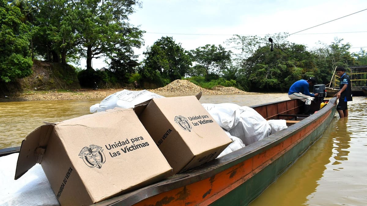 Ayuda humanitaria llegó a zonas rurales de Antioquia afectadas por el conflicto armado
