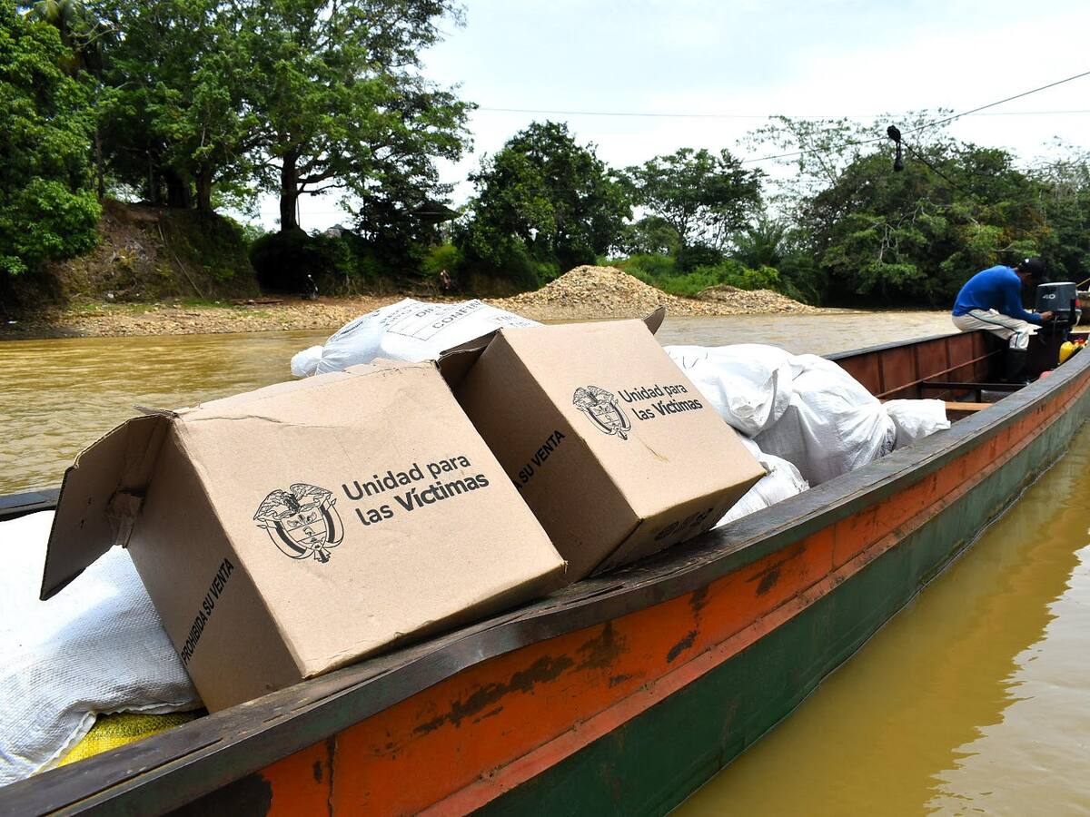 Ayuda humanitaria llegó a zonas rurales de Antioquia afectadas por el conflicto armado