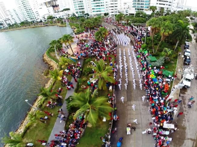 Navidad Mar Adentro le dio inicio a la época decembrina en Cartagena