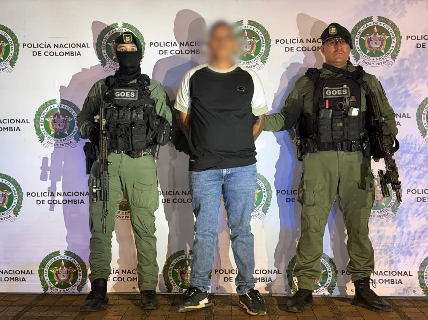 Alias 'Gomelo', integrante del Clan del Golfo. Foto: DIJIN.