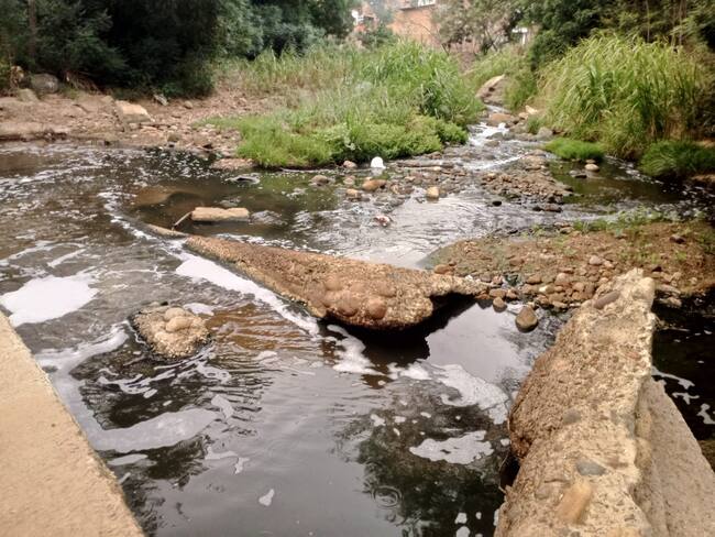 Quebrada contaminada Cúcuta - Foto: Referencia