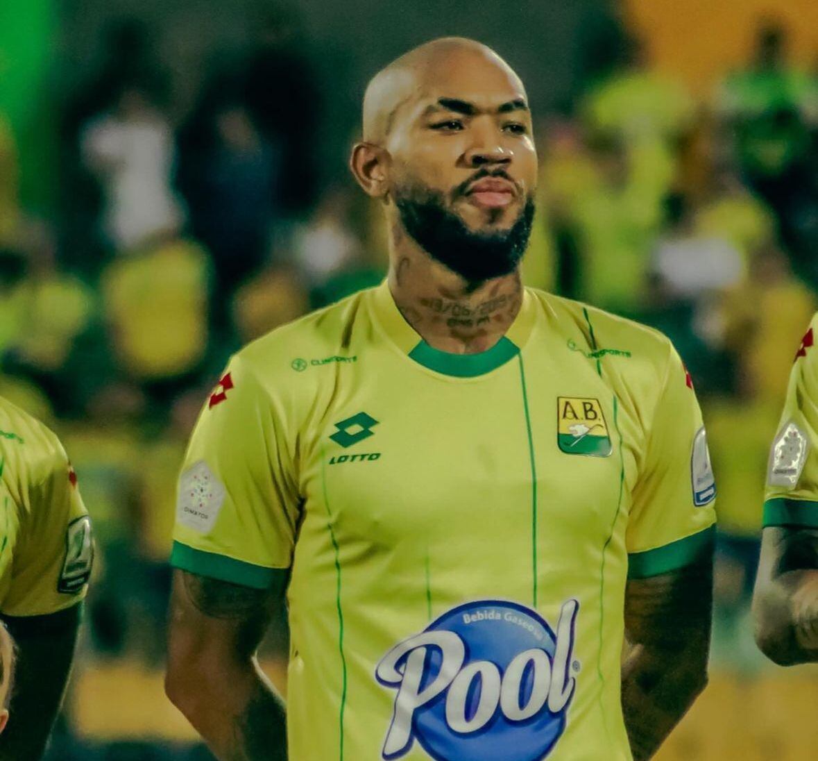 Fredy Hinestroza, autor del gol de Bucaramanga / Instagram: Fredy Hinestroza.