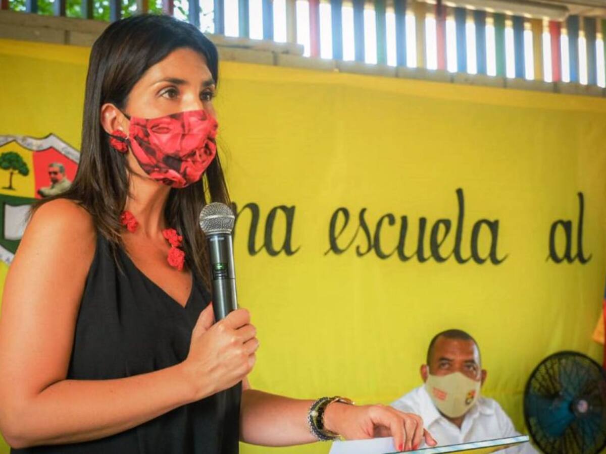 Ministra de Educación inauguró fase dos de I.E. Gabriel García Márquez