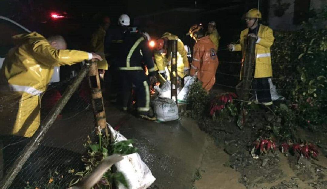 Avalancha en Aranzazu.
