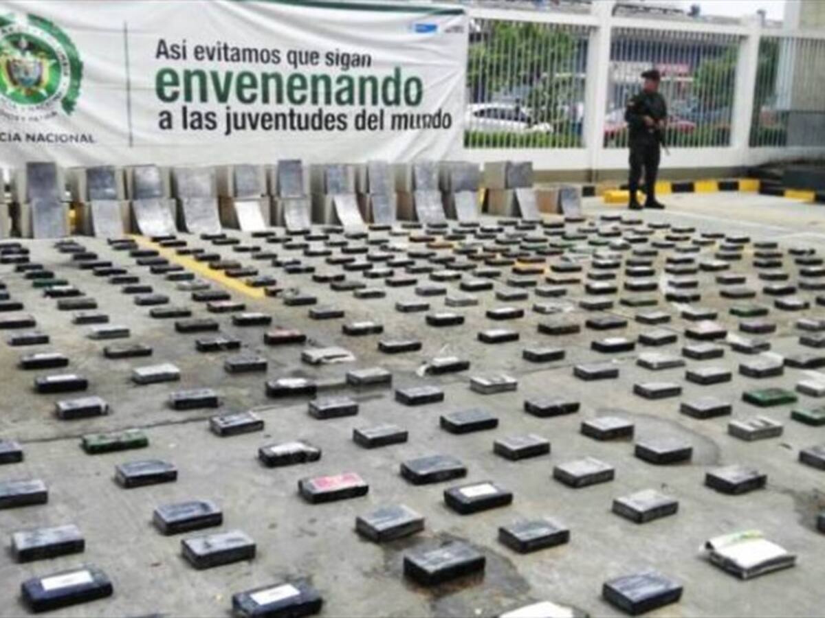 Incautan más de media tonelada de cocaína en el puerto de Cartagena