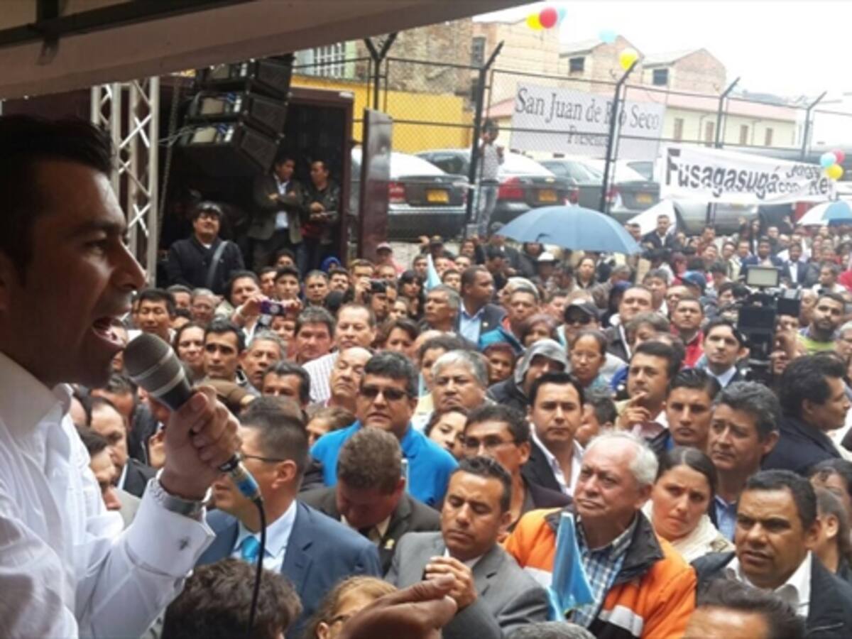 Jorge Rey inscribió su candidatura para la Gobernación de Cundinamarca