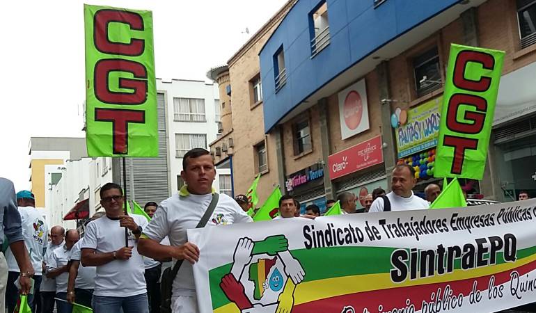 Movilizaciones día del Trabajo.