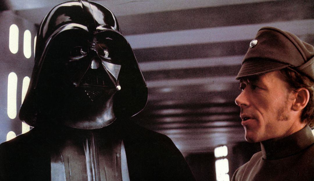Darth Vader en una escena de 'Star Wars' de 1977