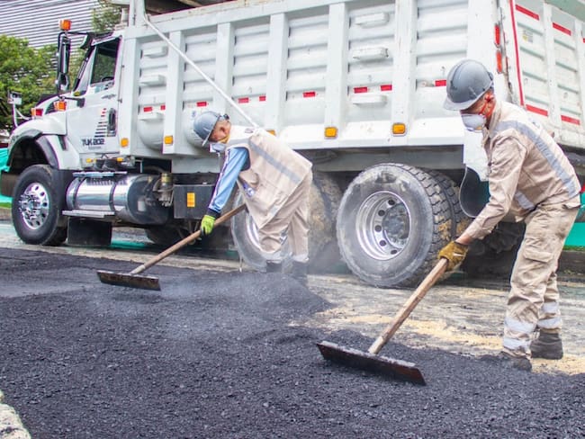 Más de 264 mil llantas se han utilizado para tapar huecos en Bogotá