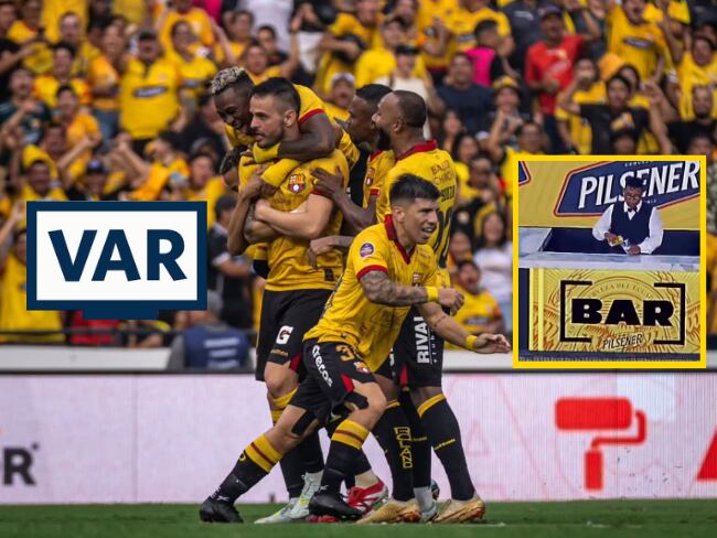 VIDEO: ¡Fútbol sudamericano en su máxima expresión! En clásico ecuatoriano se jugó con VAR y “BAR”