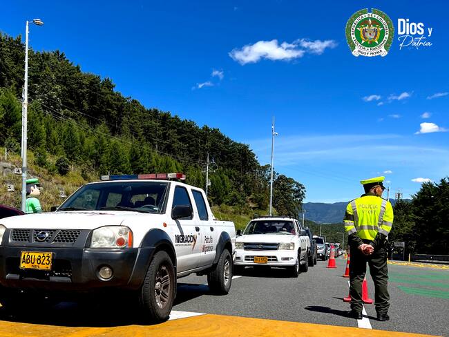 Entrada del Túnel de Oriente / Foto: seccional de Tránsito y Transporte de Antioquia.