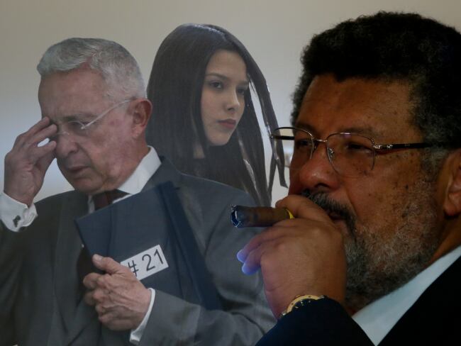 Jaime Granados, Álvaro Uribe, Laura Moreno (Fotos: Colprensa).