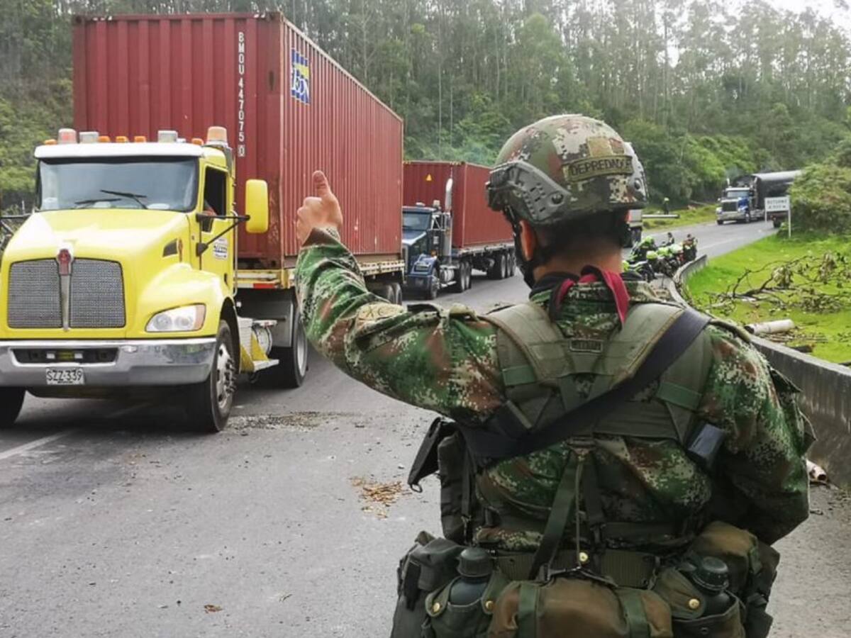 Asistencia militar y más Esmad: acciones de MinDefensa a un mes del paro