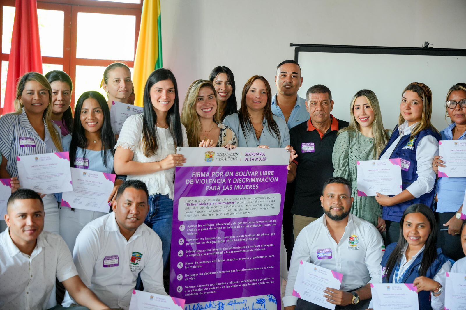 Gobernación de Bolívar promueve actividades por el Mes de la Mujer